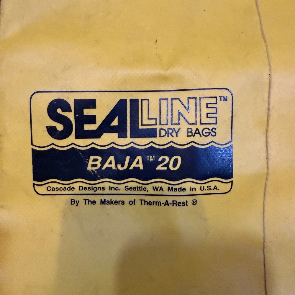 SealLine Baja 20 Yellow Dry Bag